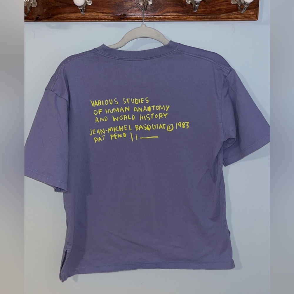 Jean-Michel Basquit shirt womens XS, no tags never worn